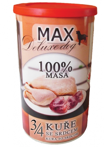 MAX deluxe 3/4 kuřete se srdcem 1200g